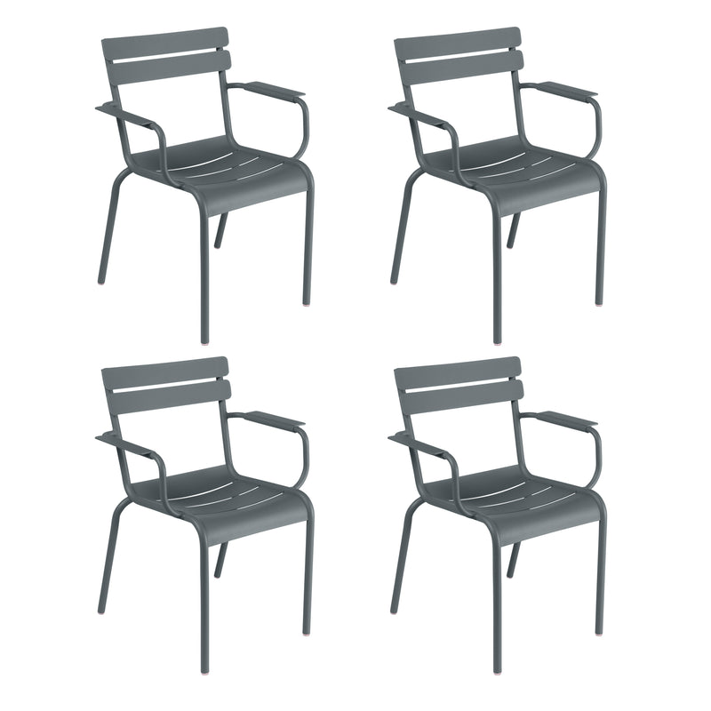 Fermob - Luxembourg Sessel Set | gewittergrau