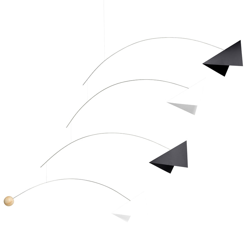 Flensted Mobiles - Fatamorgana Mobile | large / schwarz/weiß