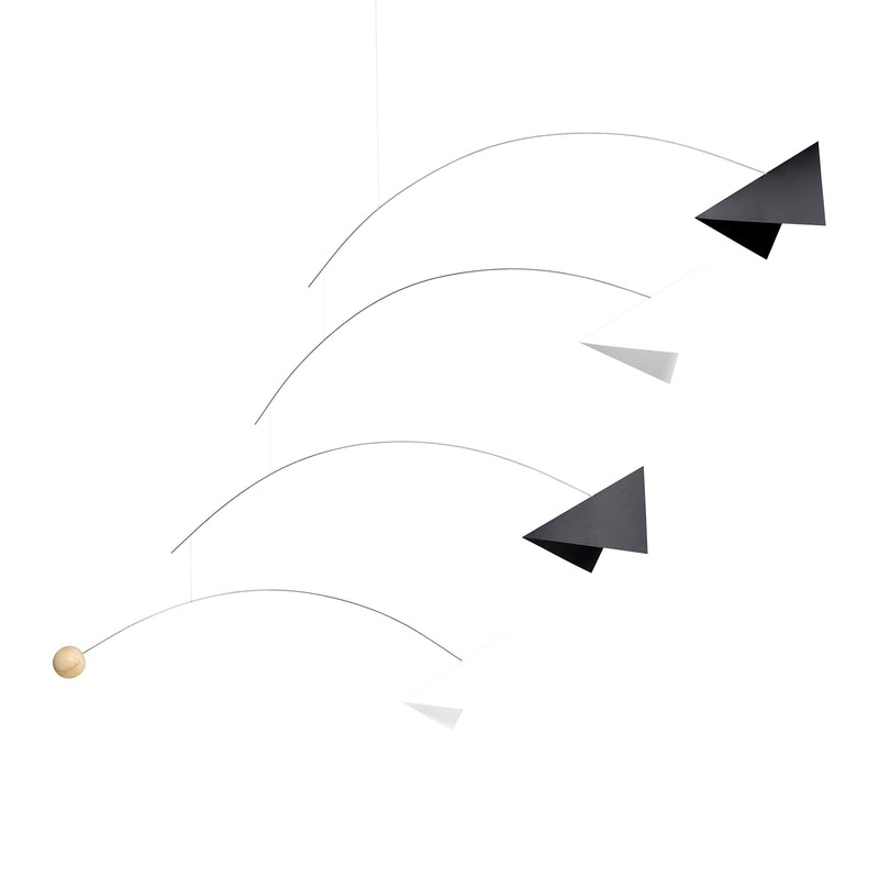 Flensted Mobiles - Fatamorgana Mobile | small / schwarz/weiß