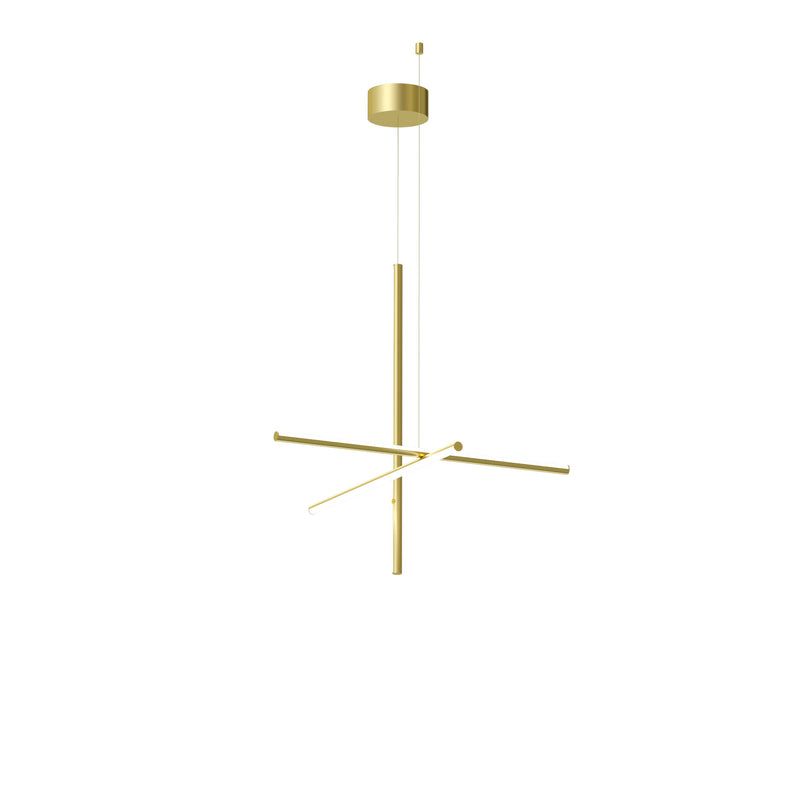 Flos - Coordinates LED Pendelleuchte | S1 / champagner eloxiert