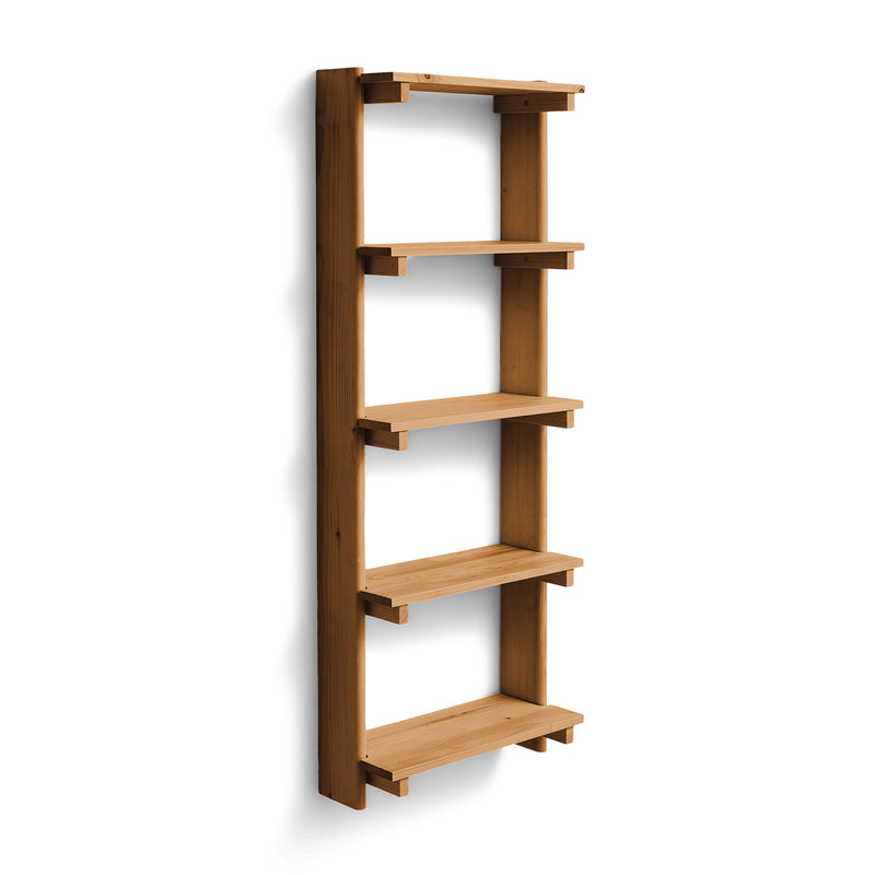 Form & Refine - Beam Wandregal | 60 x 167 cm / dunkelbraun