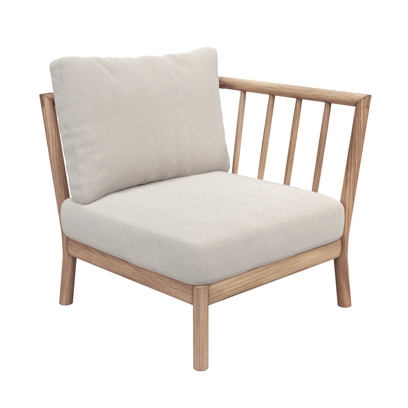Fritz Hansen - Skagerak Tradition Outdoor Sofa | Endmodul / light sand