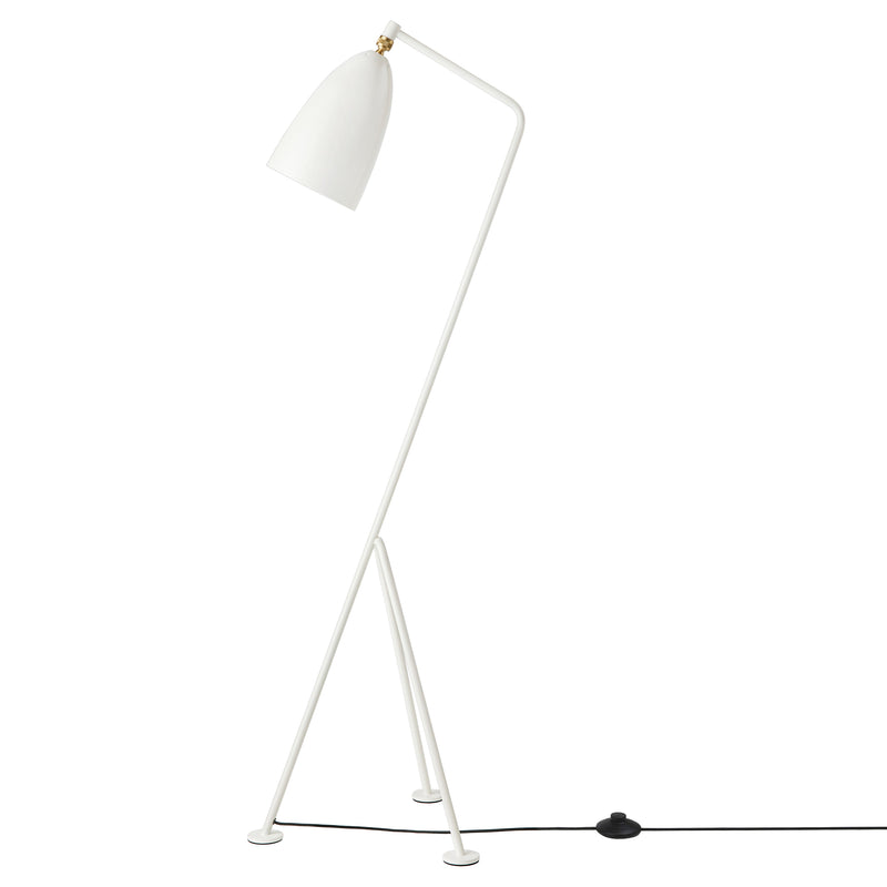 Gubi - Gräshoppa Stehleuchte GM1 | alabaster white glossy