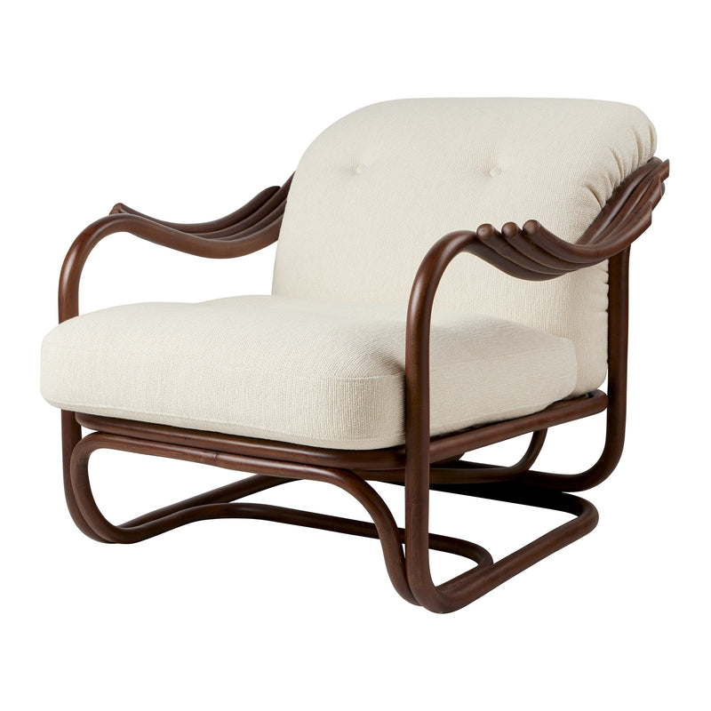 Gubi - Poltrona Tria Lounge Sessel | cream