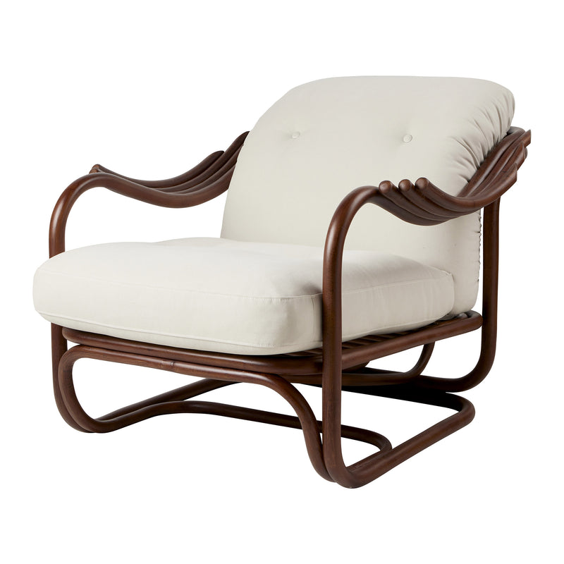 Gubi - Poltrona Tria Lounge Sessel | white/cream