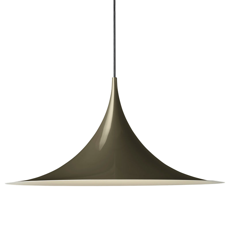 Gubi - Semi Pendelleuchte Ø 60 cm | dark cocoa