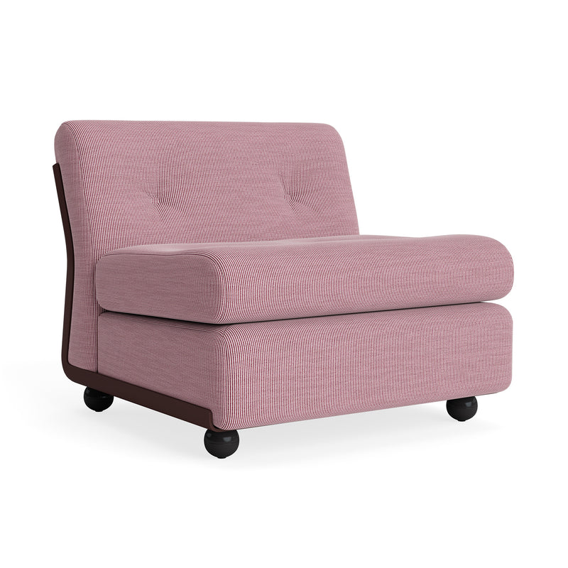 HAY - Amanta 1-Sitzer Sofa | HAY Yuma burgundy red/rot (1851)