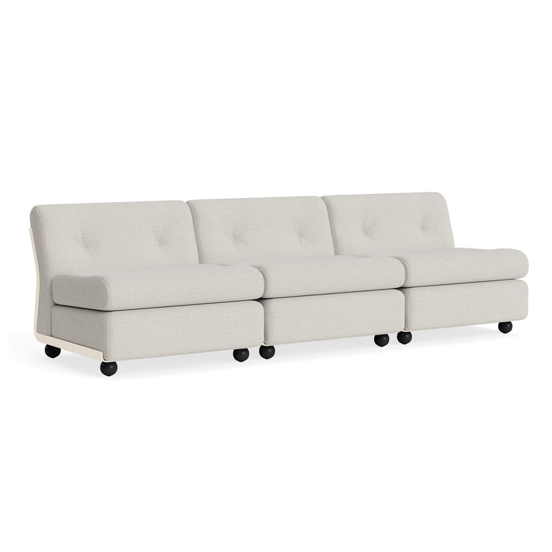 HAY - Amanta 3-Sitzer Sofa | HAY Story cream beige/hellgrau (102)