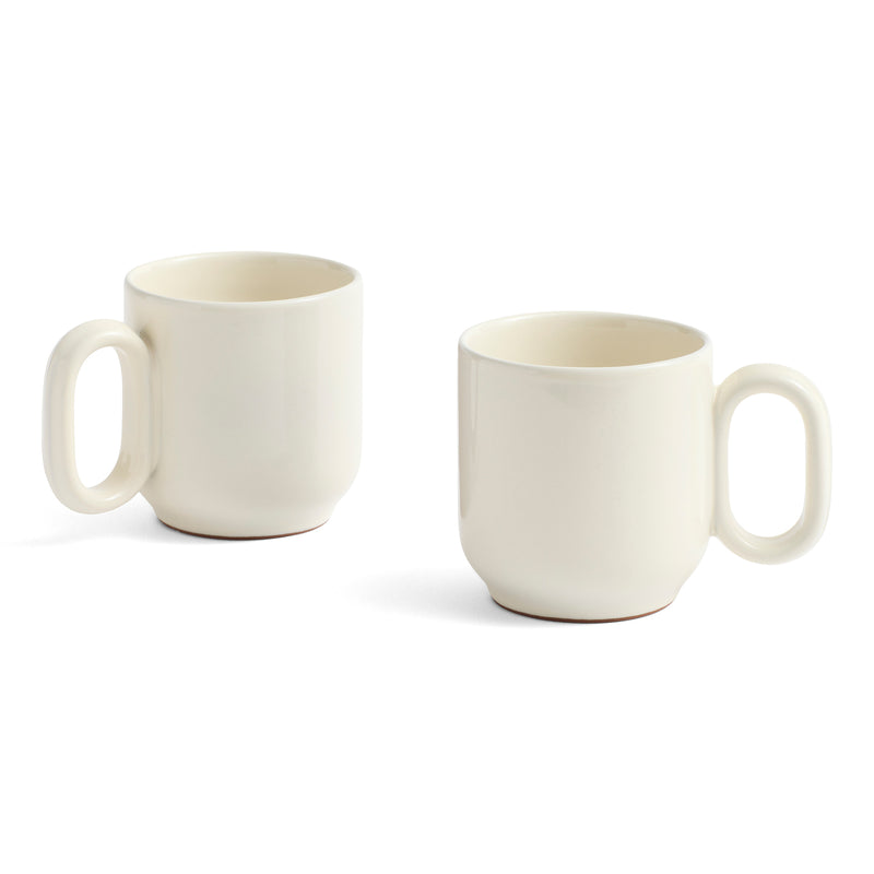 HAY - Barro Becher mit Henkel | off-white