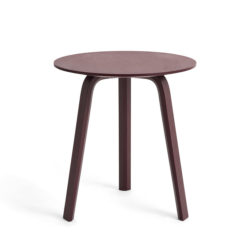 HAY - Bella Beistelltisch | H 49 cm / dark bordeaux