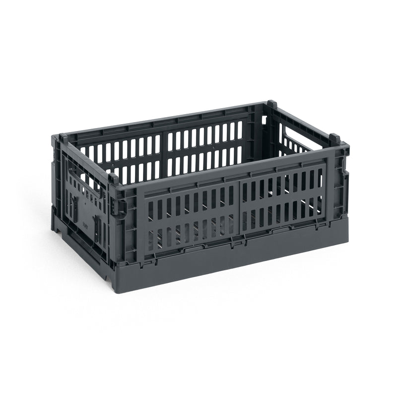 HAY - Colour Crate Korb S recycled | charcoal