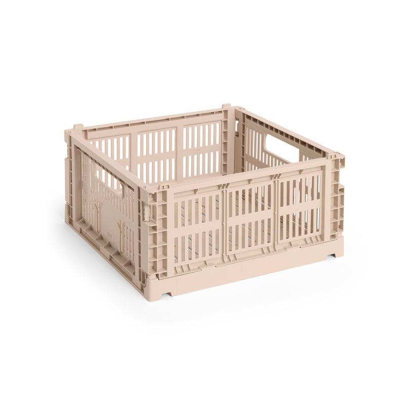 HAY - Colour Crate Korb Square | M / powder