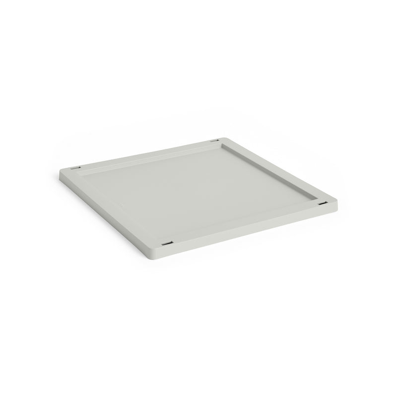 HAY - Deckel für Colour Crate Square Korb | Kunststoff / M / grey