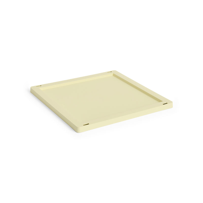 HAY - Deckel für Colour Crate Square Korb | Kunststoff / M / hellgelb