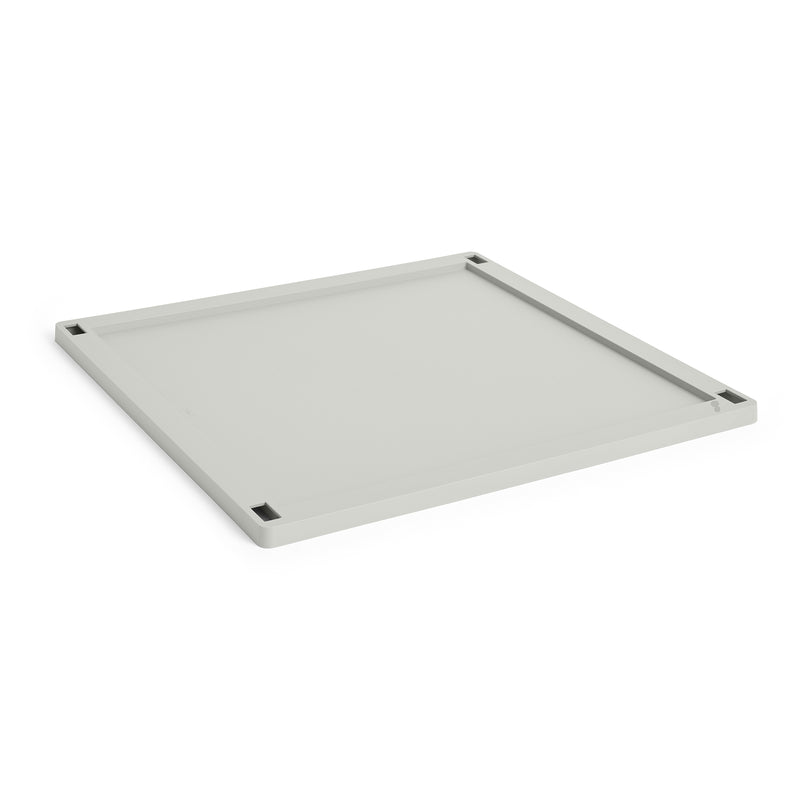 HAY - Deckel für Colour Crate Square Korb | Kunststoff / L / grey