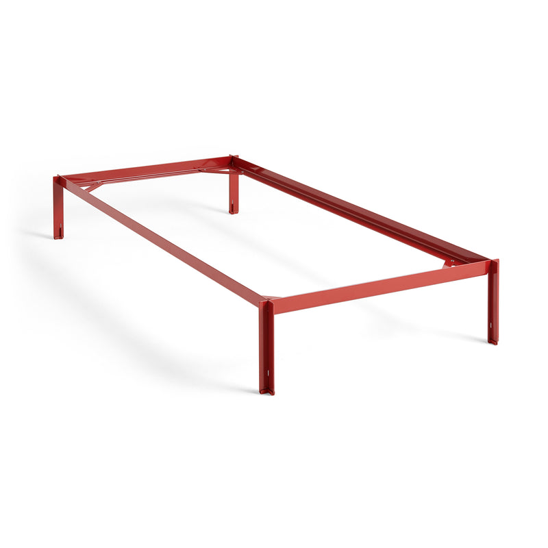 HAY - Connect Bett | 90 x 200 cm / maroon red