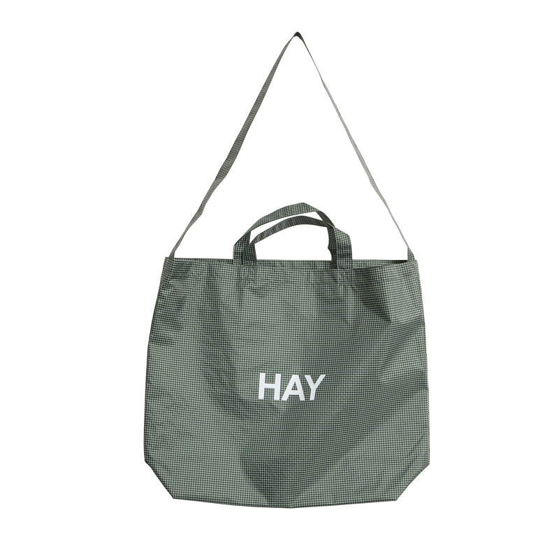 HAY - Grid Crossover Bag | dunkelgrün