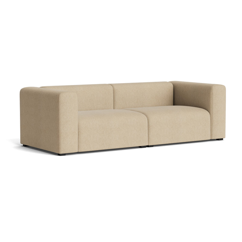 HAY - Mags Sofa 2,5-Sitzer | Turf sand / Armlehne beidseitig / Kombination 1