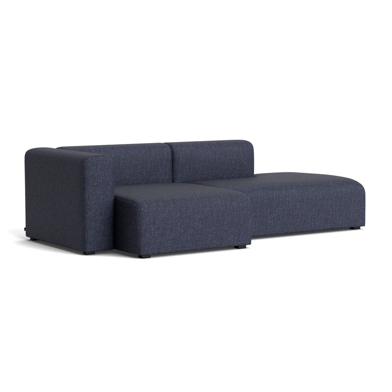 HAY - Mags Sofa 2,5-Sitzer | Overlap dunkelgrau (03) / Armlehne links / Kombination 3