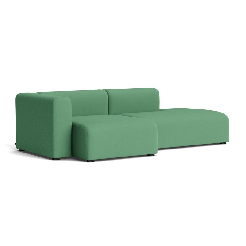 HAY - Mags Sofa 2,5-Sitzer | Steelcut grün (932) / Armlehne links / Kombination 3
