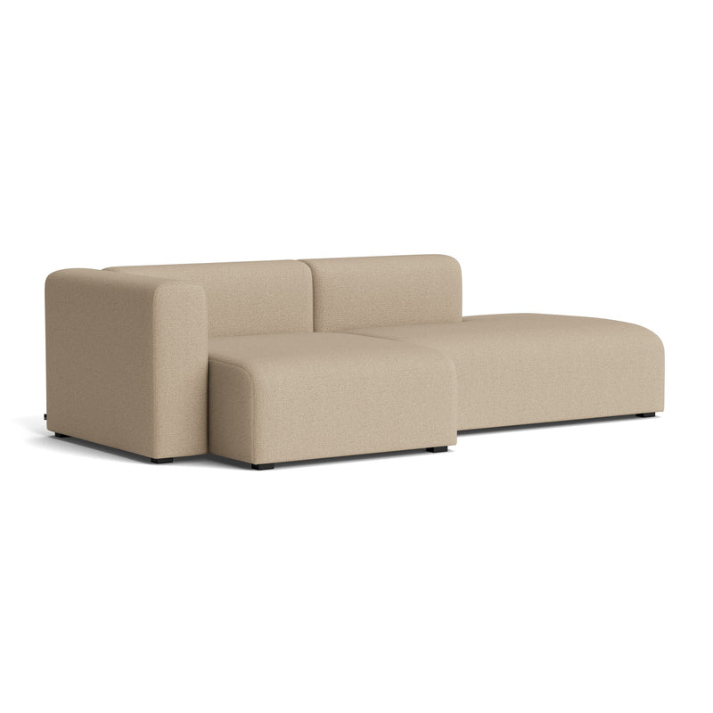 HAY - Mags Sofa 2,5-Sitzer | Maglia warm grey / Armlehne links / Kombination 3