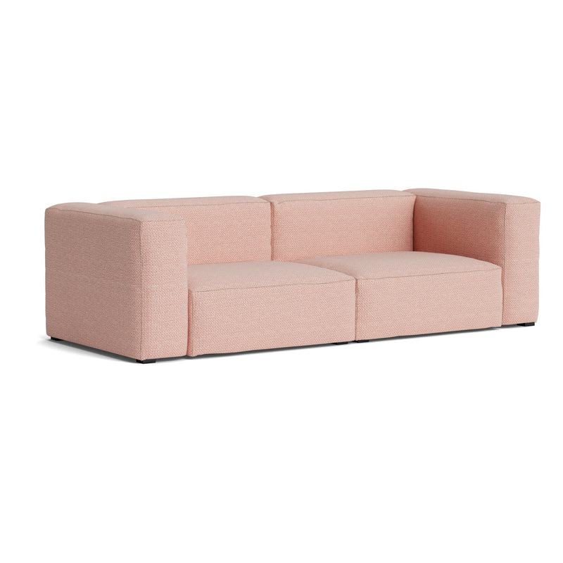 HAY - Mags Soft Sofa 2,5-Sitzer | Tartaglia red white (861) / Armlehne beidseitig / Kombination 1