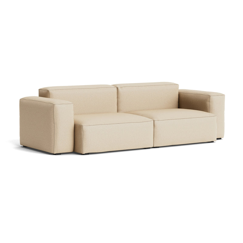 HAY - Mags Soft Sofa 2,5-Sitzer mit niedriger Armlehne | Kvadrat Hallingdal 65 beige (220)