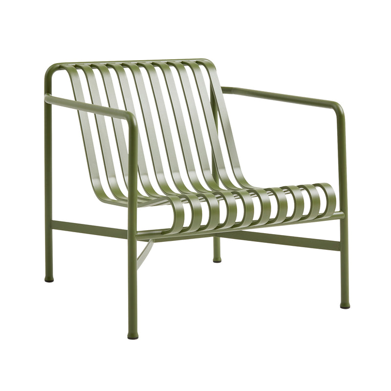 HAY - Palissade Lounge Chair Low | olive