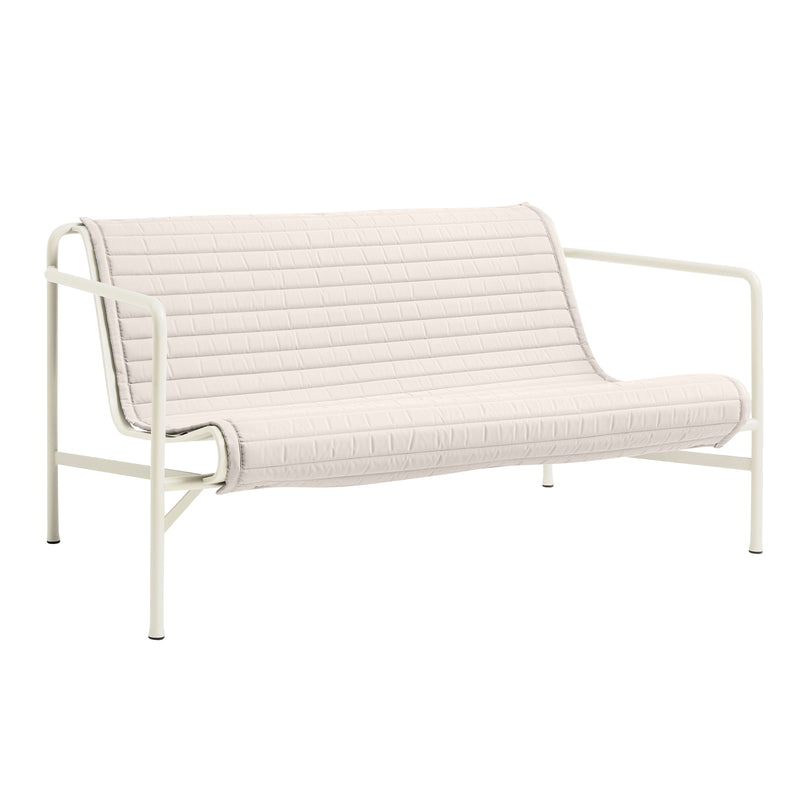 HAY - Palissade Quilted Cushion für Lounge Sofa | cremeweiiß
