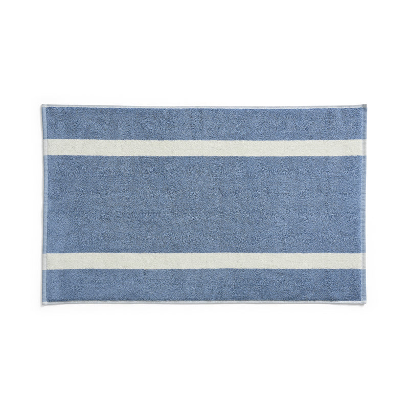 HAY - Stripe Badematte | dusty blue