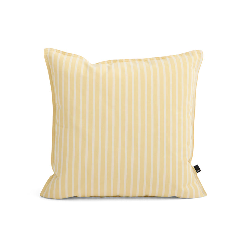 HAY - Terrazza Outdoor Kissen | 50 x 50 cm / yellow bold stripe