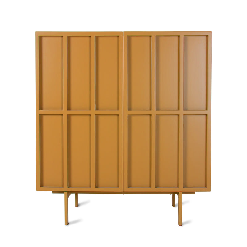 HKliving - Block Schrank | ginger orange