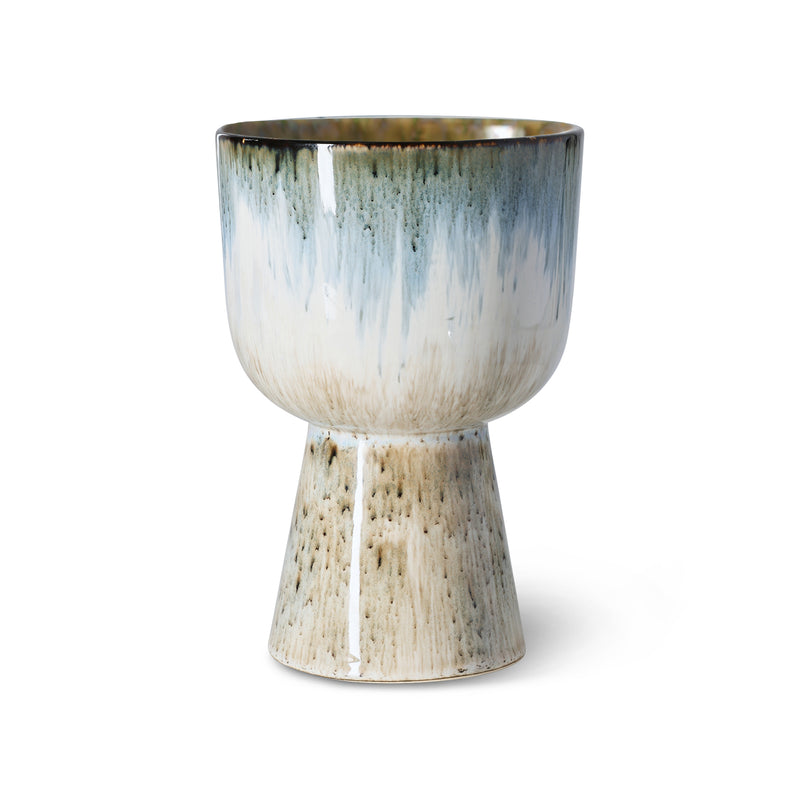 HKliving - Retro Blumentopf | Ø 16,5 cm / lagoon