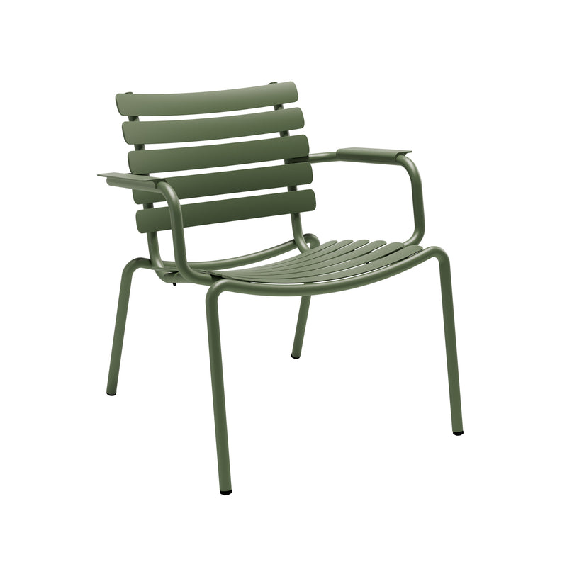 HOUE - ALUA Outdoor Lounge Chair | olivgrün