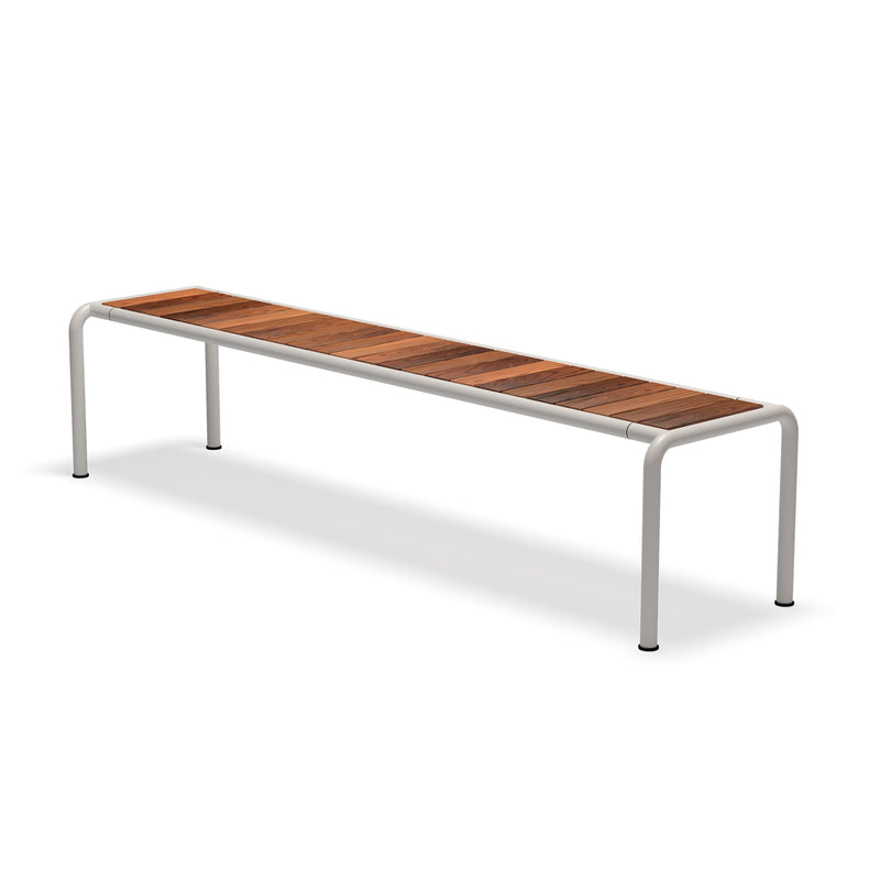 HOUE - AVANTI Gartenbank | lang / Esche/muted white