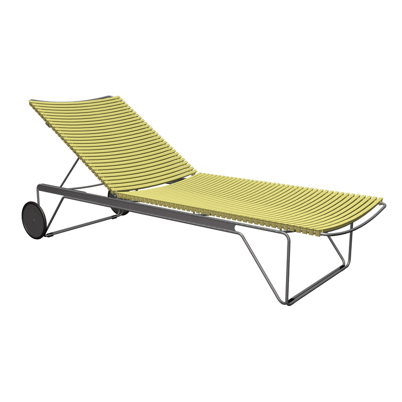 HOUE - CLICK Chaise Longue verstellbar | lemon zest