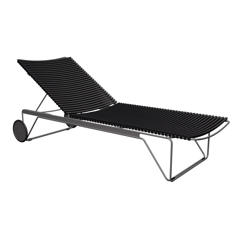 HOUE - CLICK Chaise Longue verstellbar | schwarz