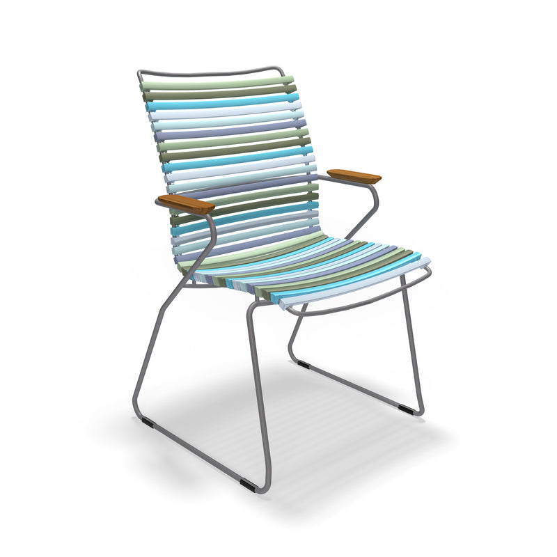 HOUE - CLICK Outdoor Dining Armlehnstuhl mit hoher Lehne | multicolor 2