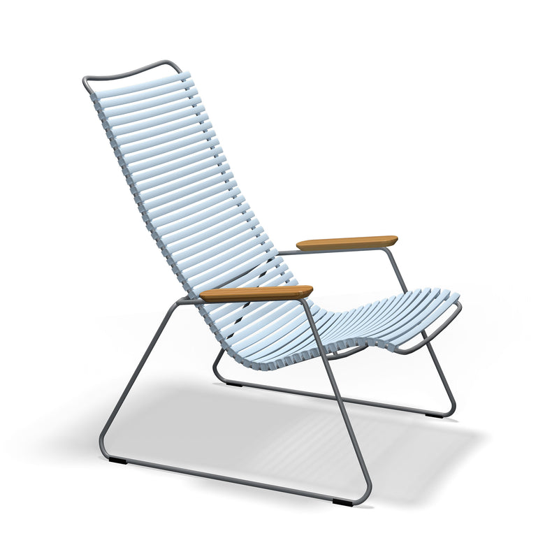 HOUE - CLICK Outdoor Lounge Chair | hellblau