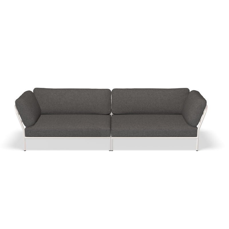 HOUE - Level 2 Loungeset | dark grey basic / Loungeset 4 / muted white