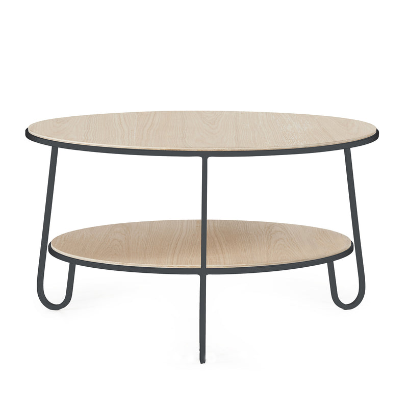 Hartô - Eugénie Couchtisch | 70 cm / Eiche/schiefergrau