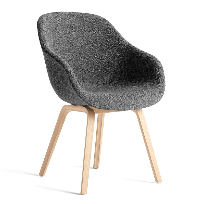 HAY - About A Chair AAC 123 | Flamiber grey C8 / Eiche matt lackiert
