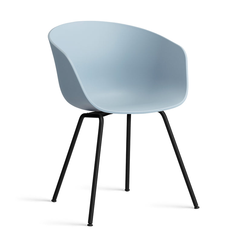 HAY - About A Chair AAC 26 | slate blue 2.0 / pulverbeschichtet schwarz
