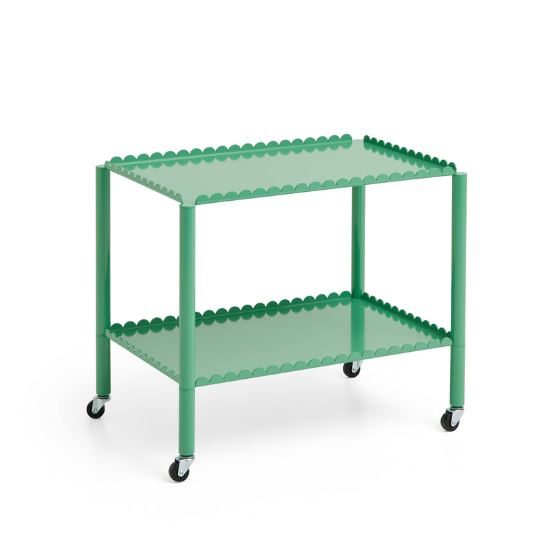 HAY - Arcs Trolley | niedrig / jade green