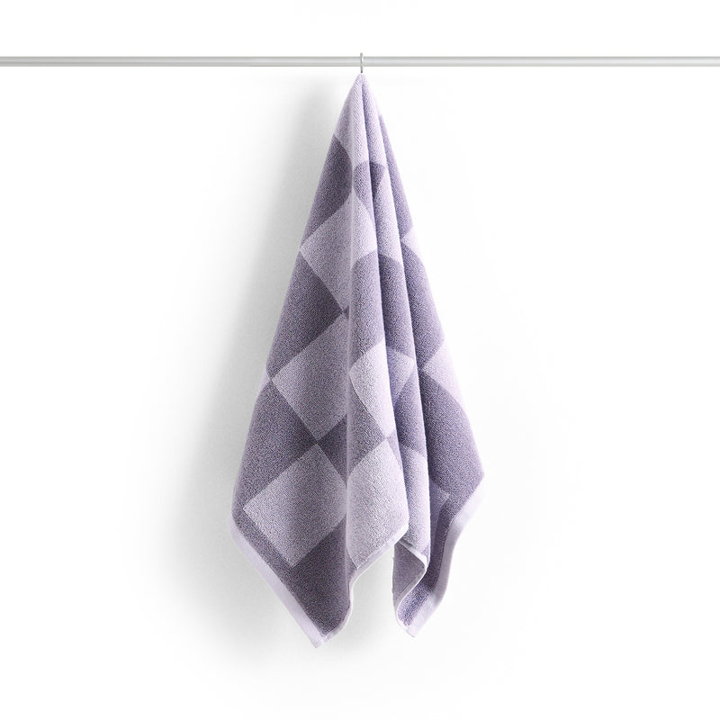 HAY - Check Handtuch | lavender