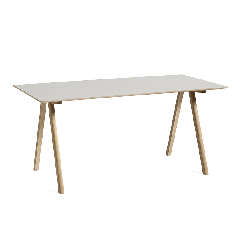 HAY - Copenhague CPH10 Tisch | off white / Eiche lackiert