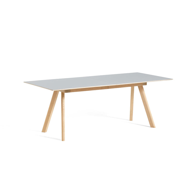 HAY - Copenhague CPH30 Esstisch (ausziehbar) | 160/310 x 80 cm / grau / Eiche matt lackiert