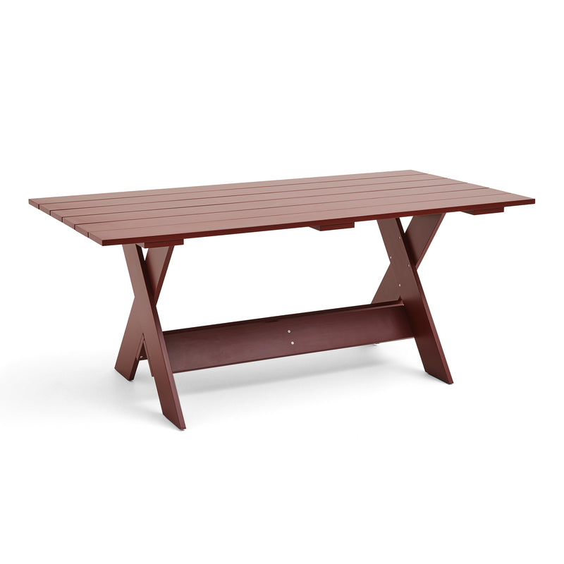 HAY - Crate Dining Table | iron red