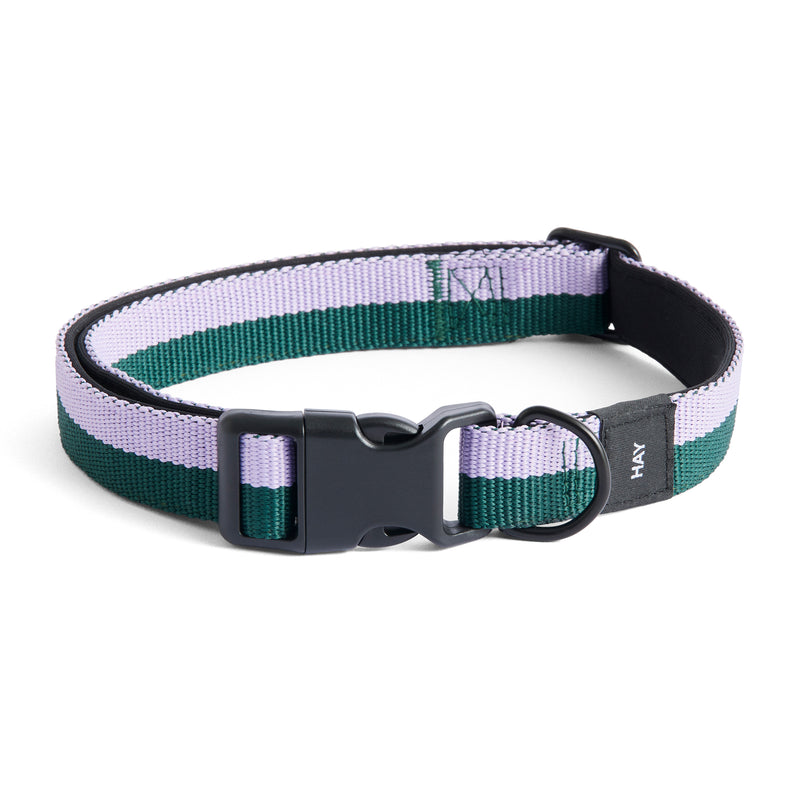 HAY - Dogs Hundehalsband | M/L / lavender/green