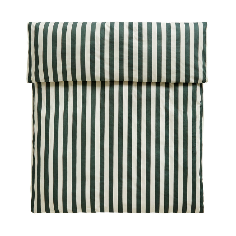HAY - Été Bettbezug | 150 x 210 cm / dunkelgrün, 155 x 220 cm / dark green, 160 x 210 cm / dunkelgrün, 200 x 200 cm / dark green